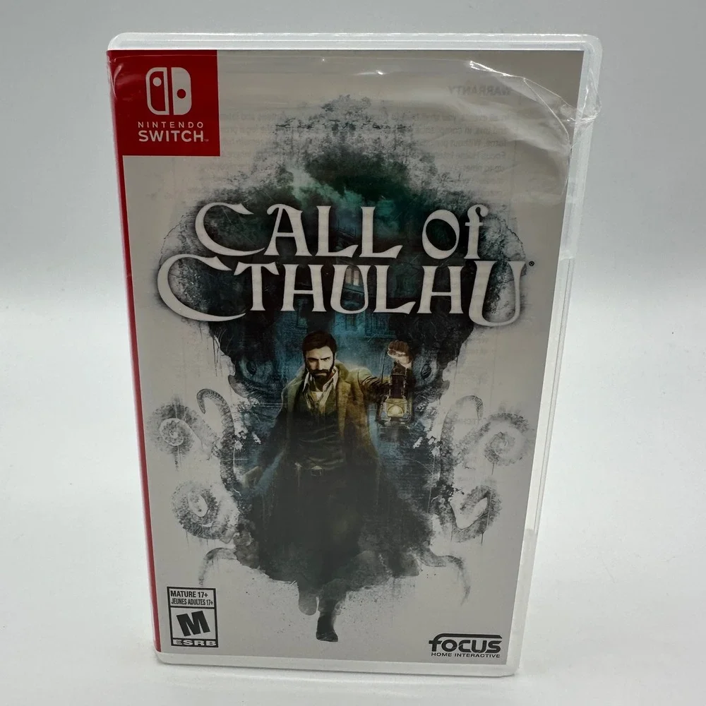 Call Of Cthulhu (Nintendo Switch, 2019 ) w/ Case Horror Focus Home Interactive
